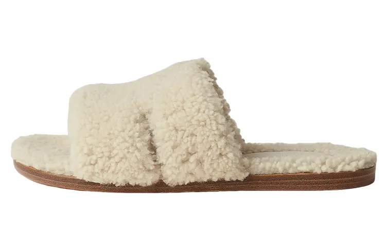 HERMES Izmir Slide Slippers Men's Beige