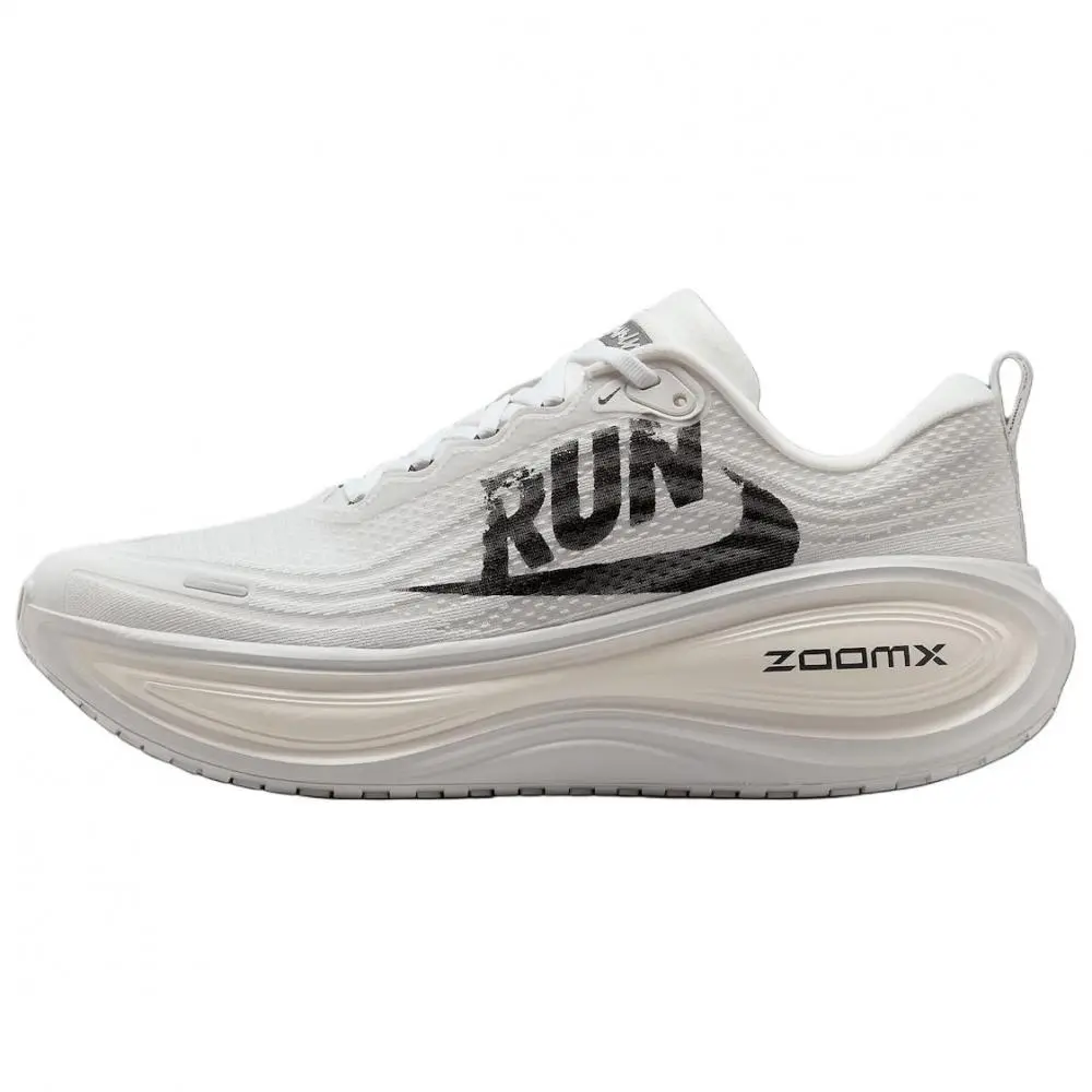 Nike Vomero Plus Anti Slip Wear Resistant Low Top Running Shoes Unisex White