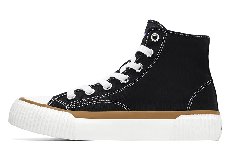 Dickies Canvas Shoes Unisex High-Top Black