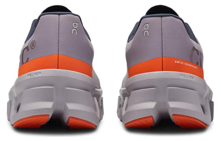 On Cloudmonster Anti-Slip Wear-Resistant Low-Top Carbon Plate Casual Running Shoes Men's Gray
