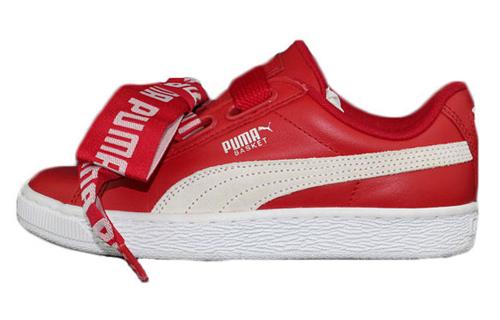 PUMA Basket Heart De 'Red White' Women's