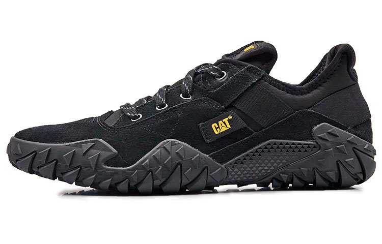CAT Griplite Collection Durable Breathable Lightweight Low-Top Sports Casual Shoes Unisex Black