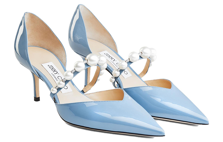 Jimmy Choo Aurelie 65mm Leather Pumps