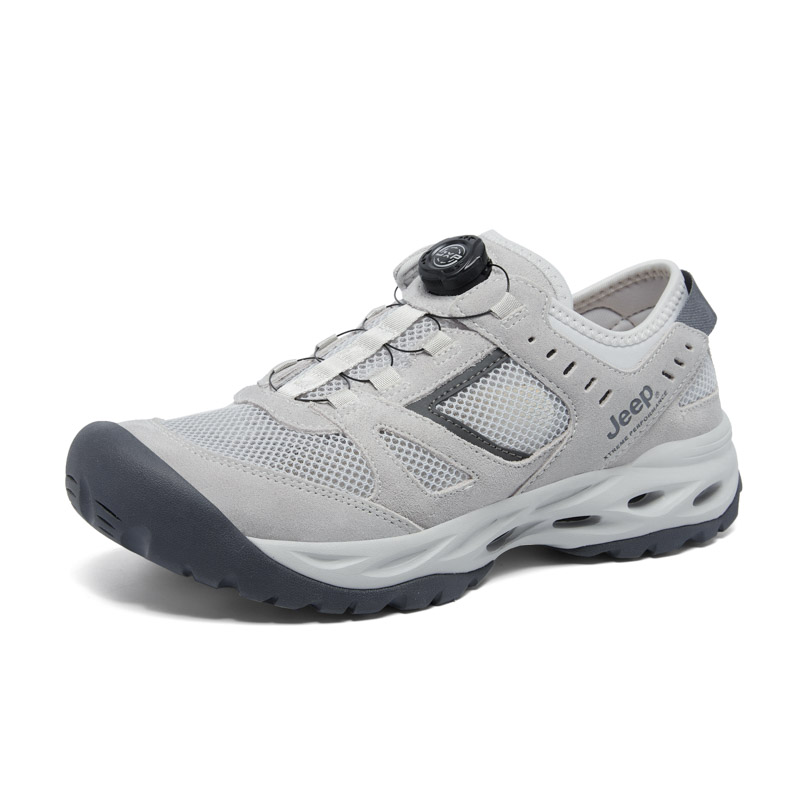 Jeep Wrap up Sandals River Trekking Shoes Women's Light Gray