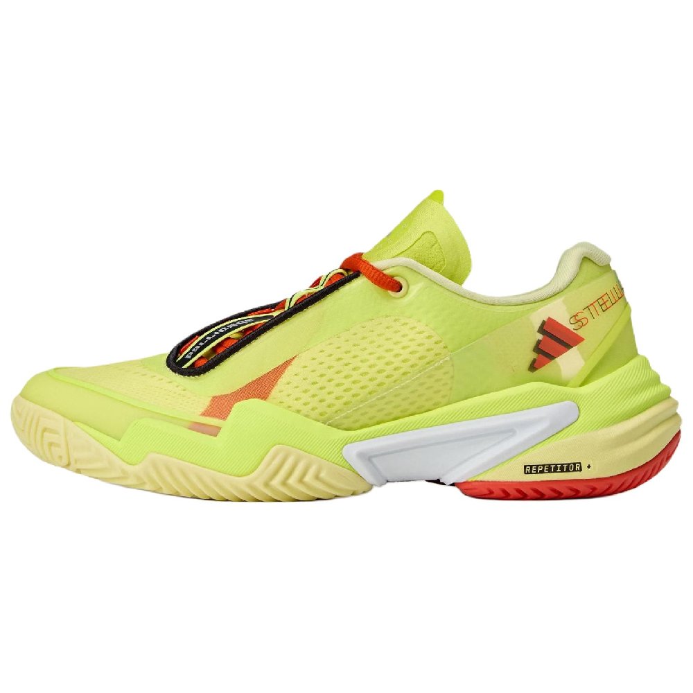 Adidas Barricade Abrasion Resistant Low Top Tennis Shoes Women's Yellow