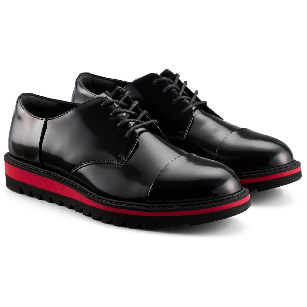 Onitsuka Tiger DERBY Men's Casual Shoes Men's Black Red