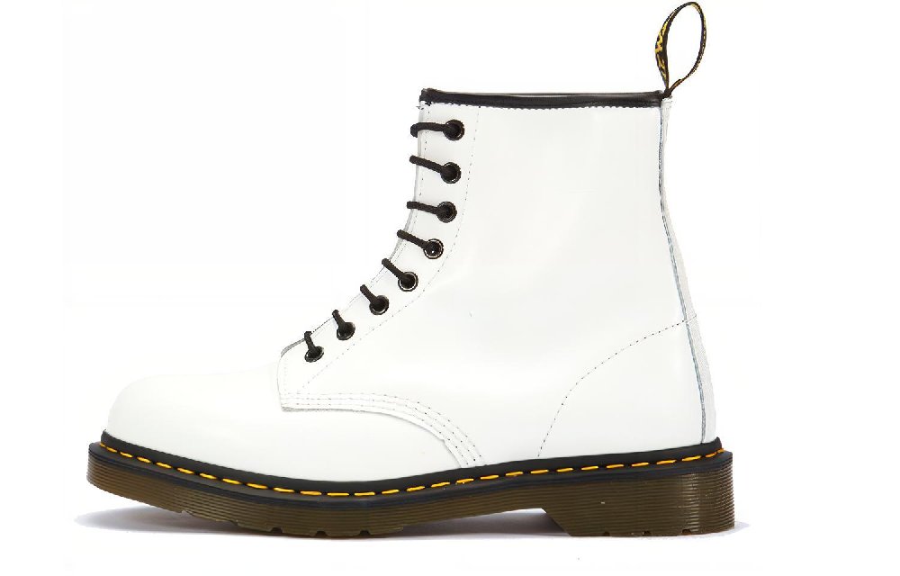 Dr. Martens 1460 Pascal Classic 8 High Top Martin Boots Unisex White