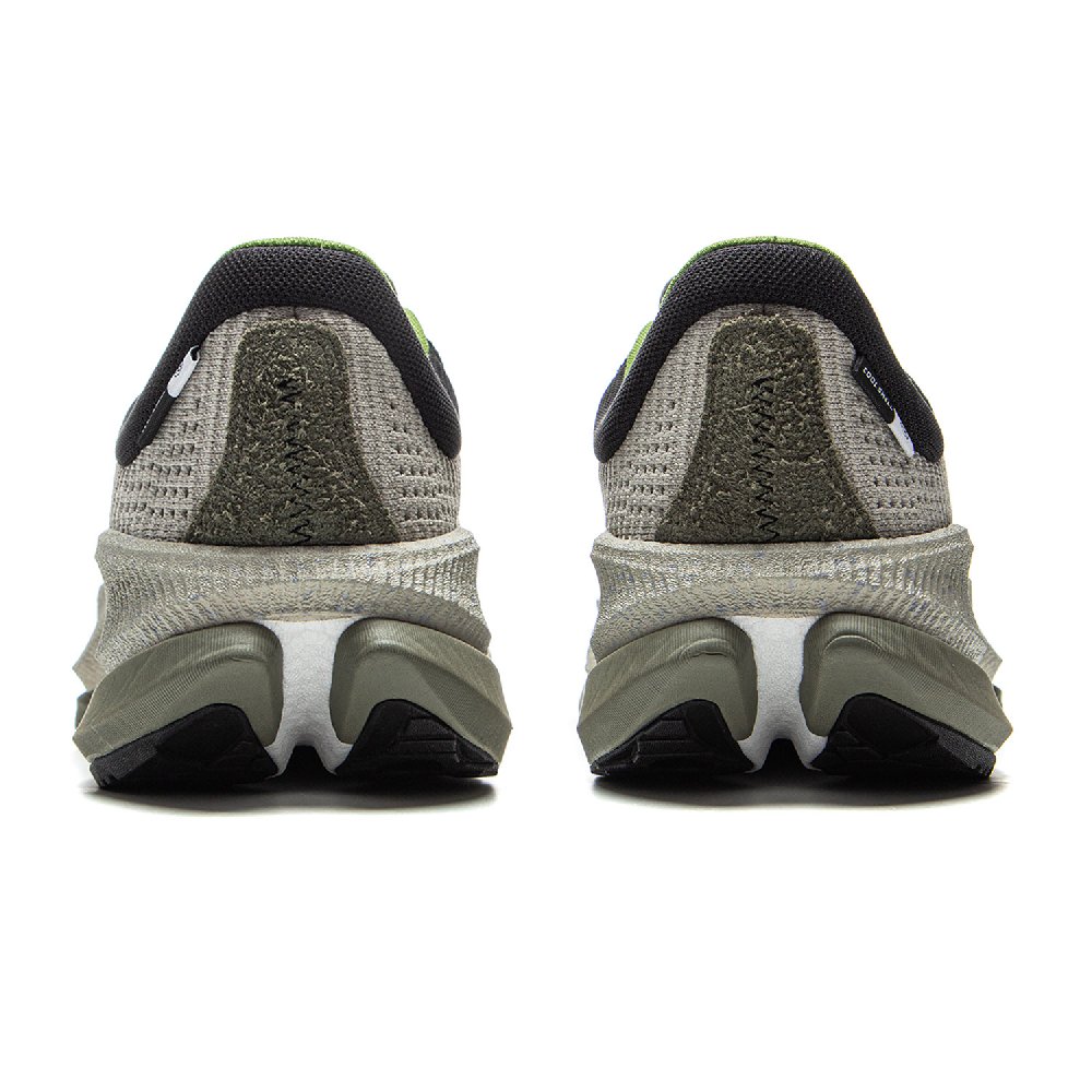 LiNing Cushioning Reflective Rebound Low Top Casual Running Shoes Men's Dusty Gray Green