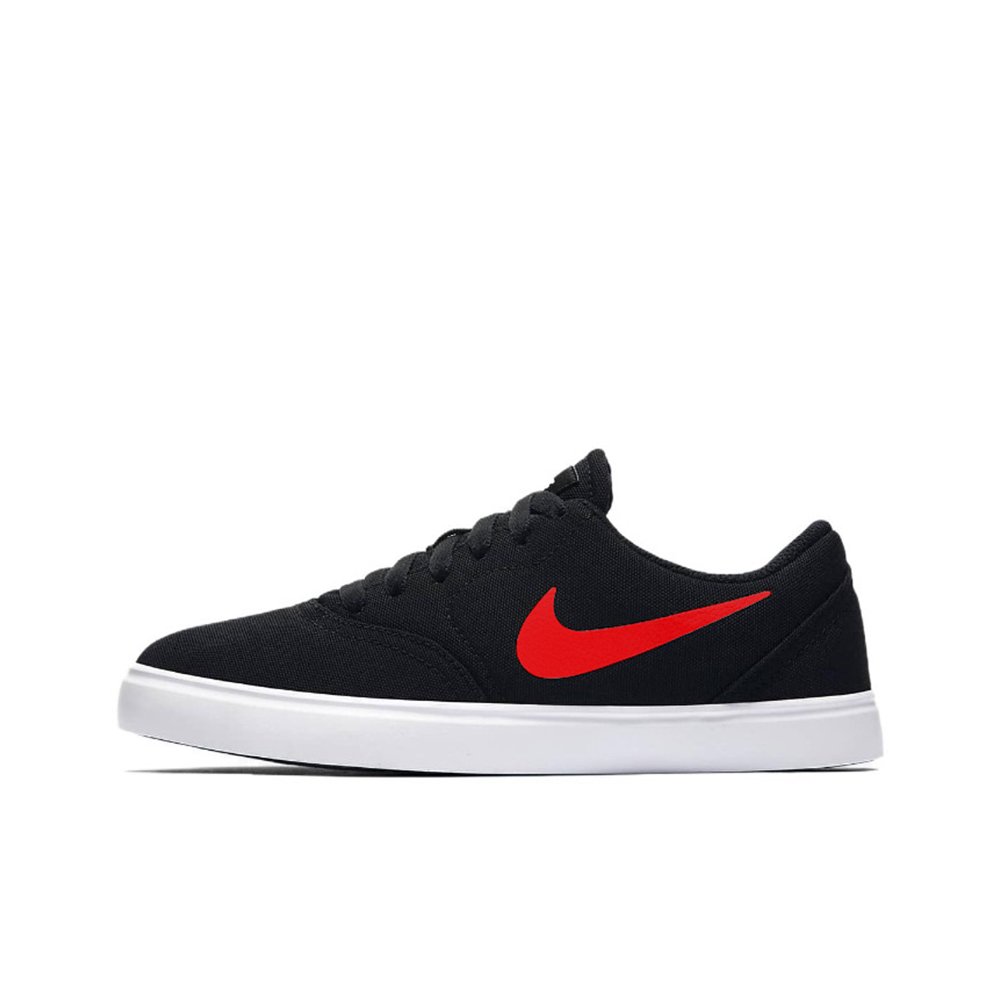 Nike SB Check Kuji Low-Top Skateboard Shoes GS Black Red