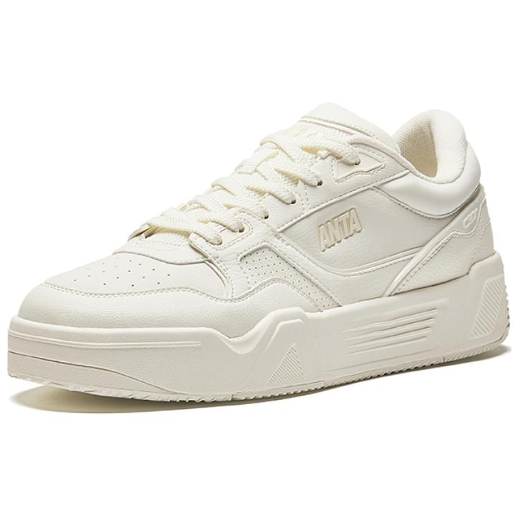 Anta C37 Series Abrasion Resistant Breathable Low top Skateboard Shoes Men's White купить в интернет-магазине Yoocart с быстрой доставкой по России.