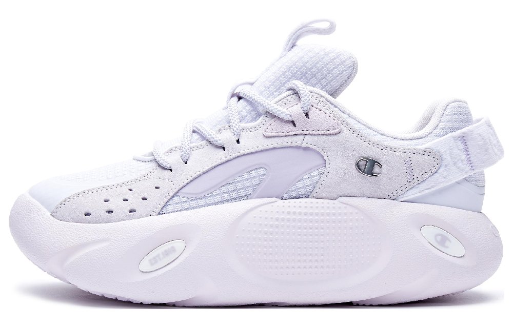 Champion Mini Basket Shoes Chunky Sneakers Women's Light Purple