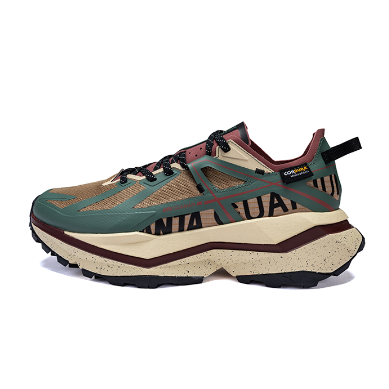 Anta Anti-Slip Wear-Resistant Low-Top Outdoor Shoes Men's Plaid Zong