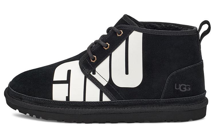 UGG Neumel Boot Chopd Black White