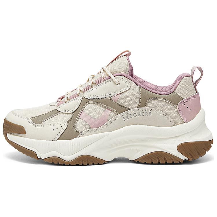 Skechers Street Mantle Moon Shoes Cushioning, Abrasion Resistant, Slip Resistant Low Top Chunky Sneakers Women's Pink