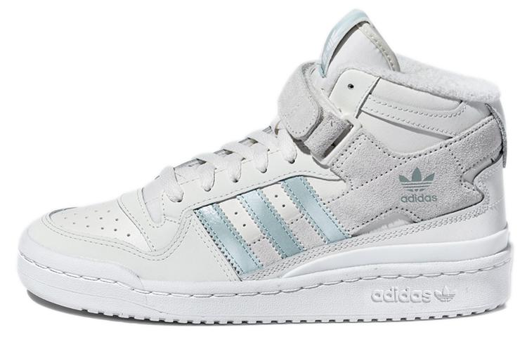 Adidas Originals Forum Mid 'Whitegray Light Blue' Women's