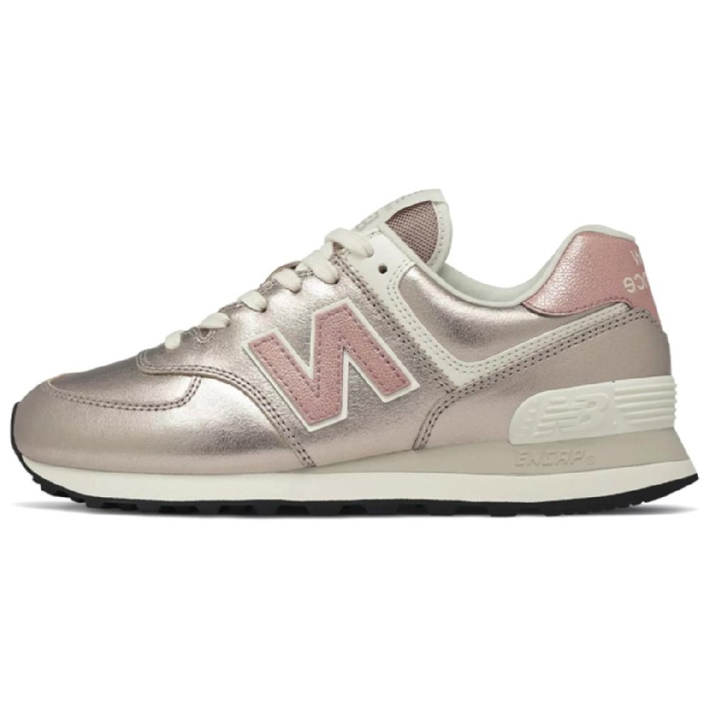 New Balance 574 Series Glitter Punk Black/Gold Women's