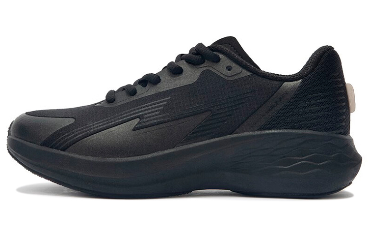 361° Flying Wing Breathable Lightweight Low-Top Running Shoes Women's Obsidian Black