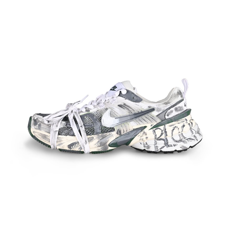 Nike V2K Run Low-Top Running Shoes Women's Gray