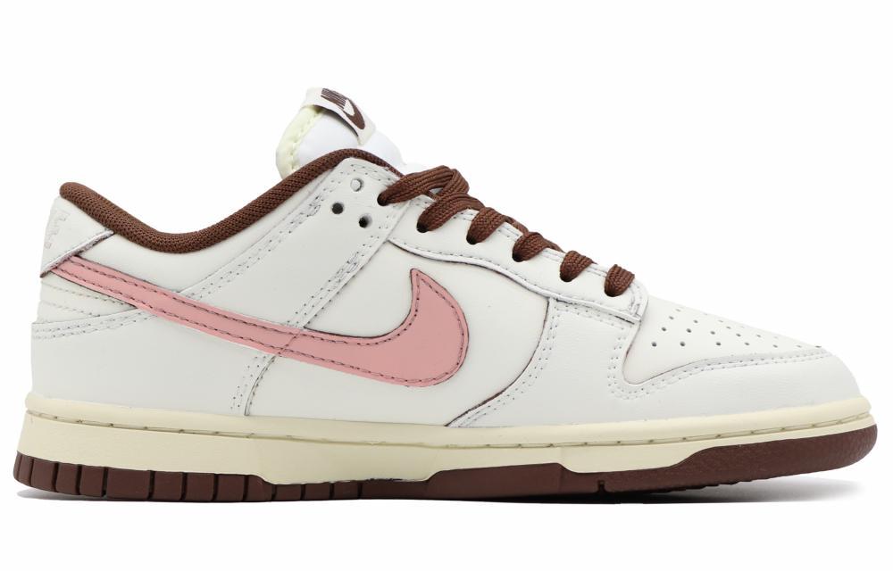 Nike Dunk Low Low-Top Skateboard Shoes Women's Pink Brown White купить в интернет-магазине Yoocart с быстрой доставкой по России.