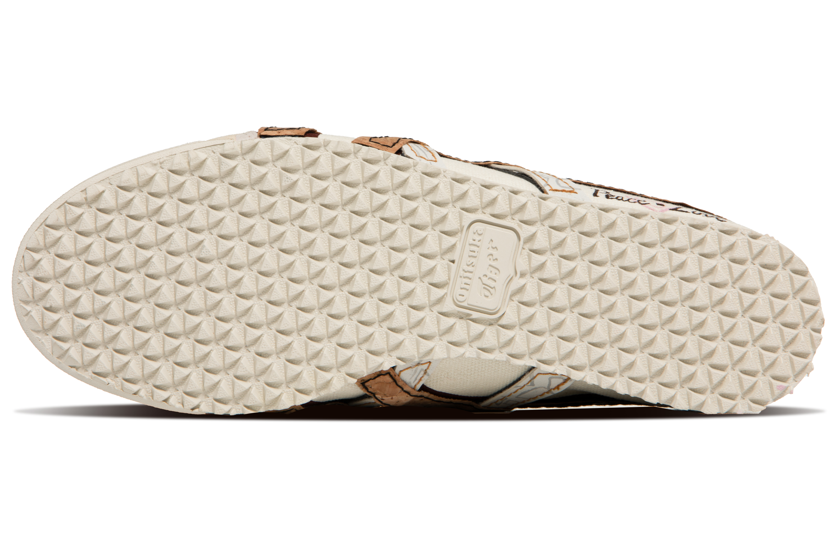 Onitsuka Tiger MEXICO 66 Blessing Branch Wear resistant And Lightweight Low Top Casual Shoes Unisex Beige White Brown купить в интернет-магазине Yoocart с быстрой доставкой по России.
