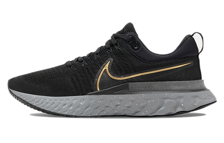 Nike React Infinity Run Flyknit 2 Black Gold
