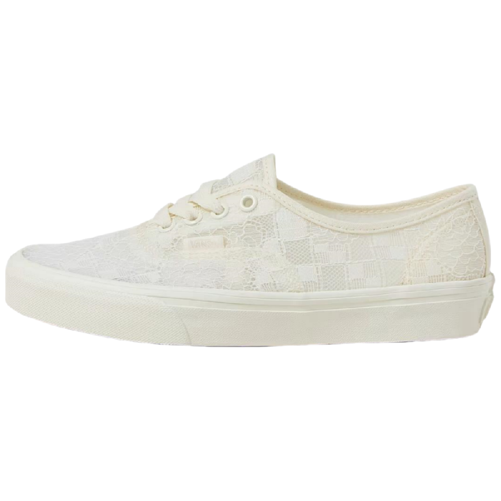 Vans Authentic Abrasion Resistant Low Top Skateboard Shoes Unisex White