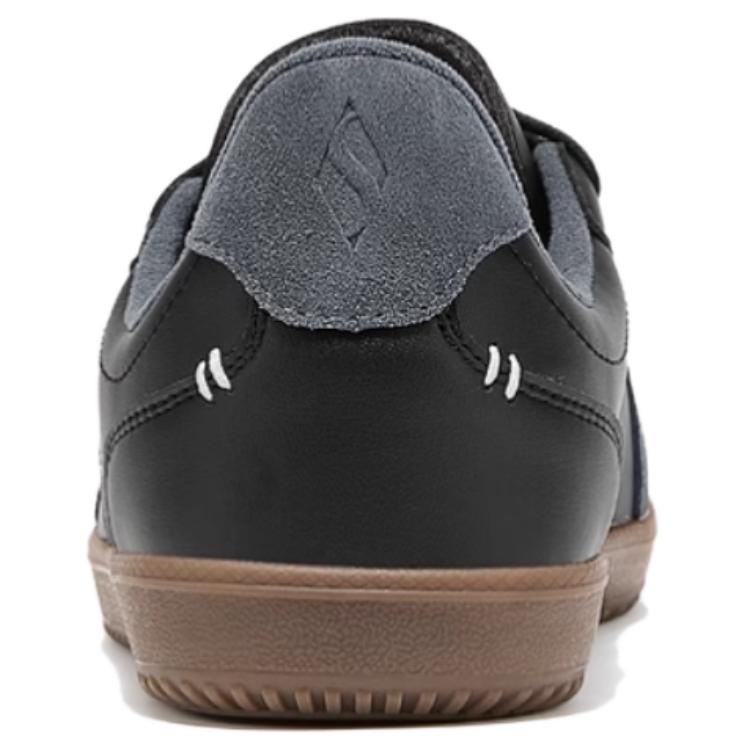 Skechers Court Classics Wear resistant And Lightweight Low Top Skateboard Shoes Men's Black