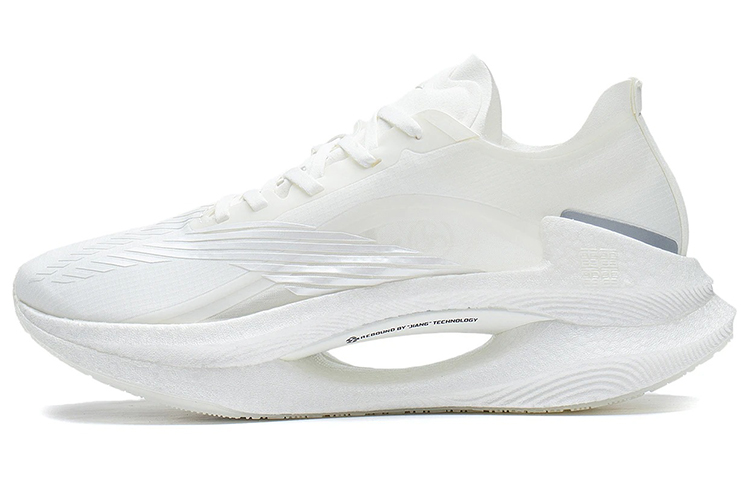 LiNing Shadow 1.0 Shock Absorbers Slip Resistant Abrasion Resistant Breathable Low top Running Shoes Women's White
