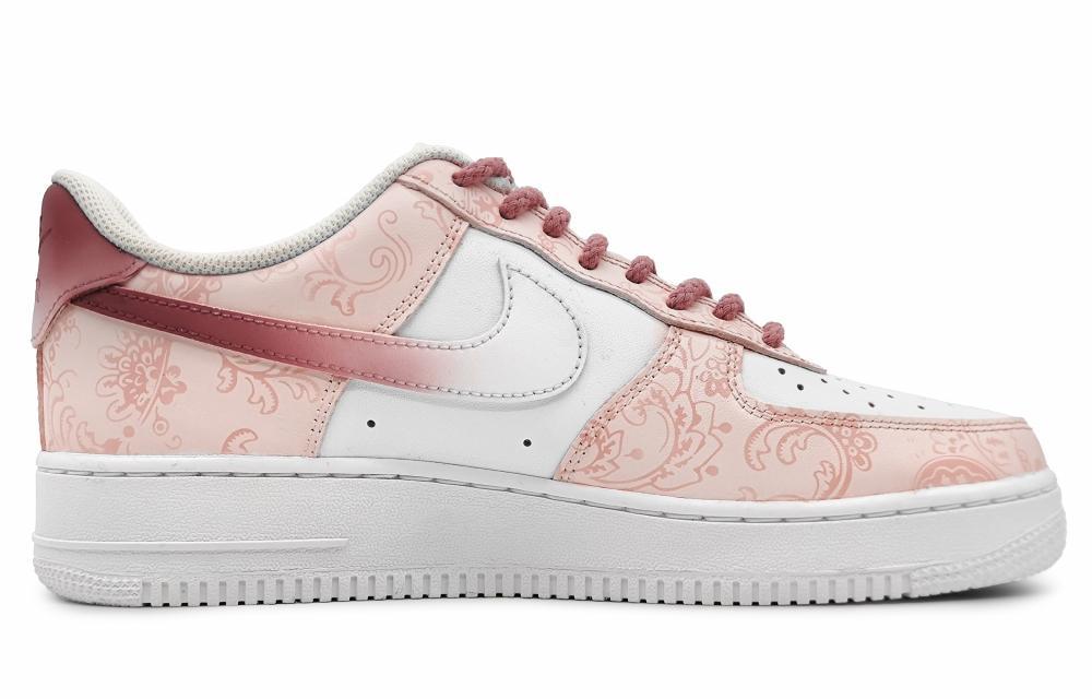Nike Air Force 1 Anti-Slip Wear-Resistant Low-Top Skateboard Shoes Men's Red White купить в интернет-магазине Yoocart с быстрой доставкой по России.