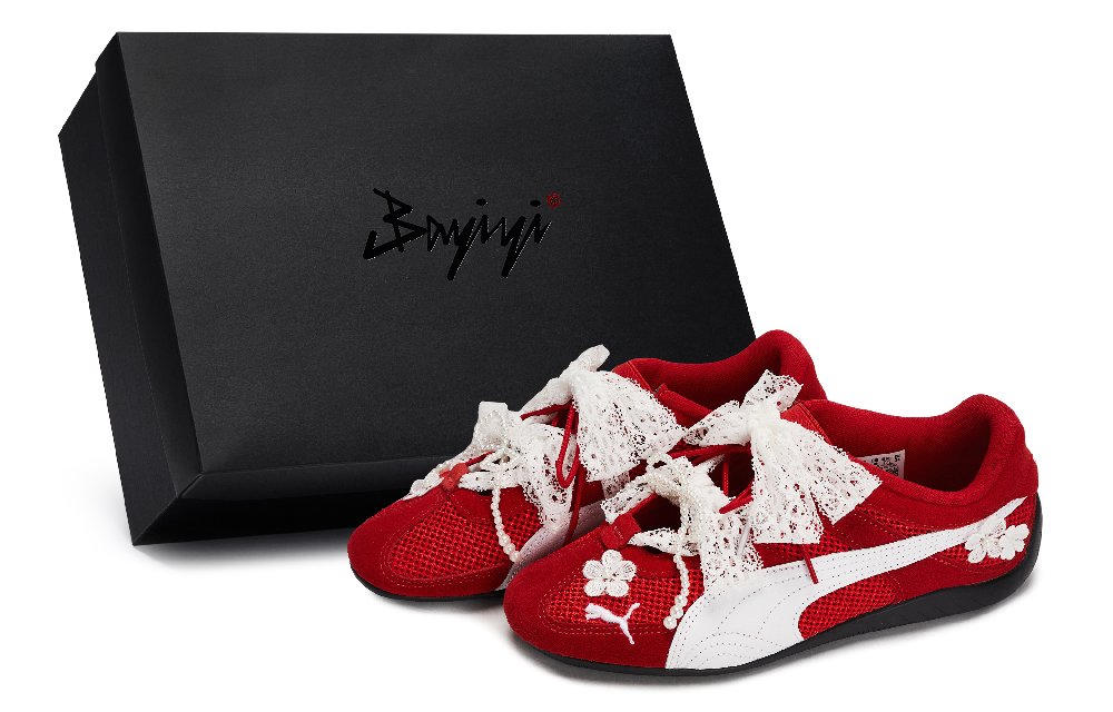 PUMA Speedcat Go Casual Shoes Women's Low top Red/White