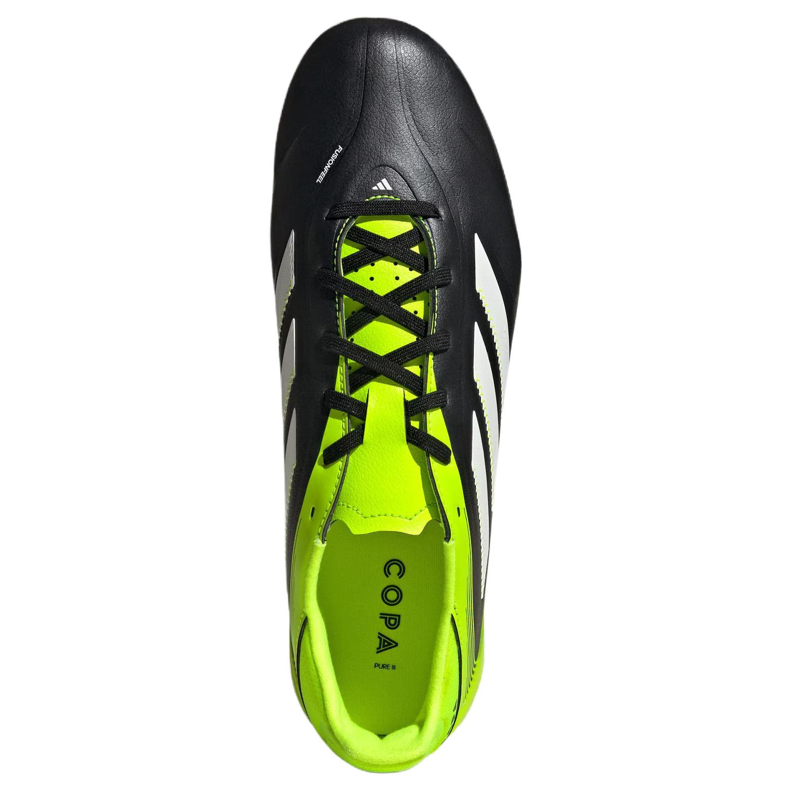 Adidas Copa Pure 3 Abrasion Resistant Soccer Shoes Unisex Black Green купить в интернет-магазине Yoocart с быстрой доставкой по России.