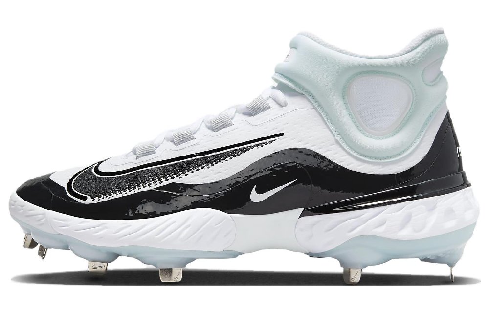 Nike Alpha Huarache Elite 4 White Black Blue Tint