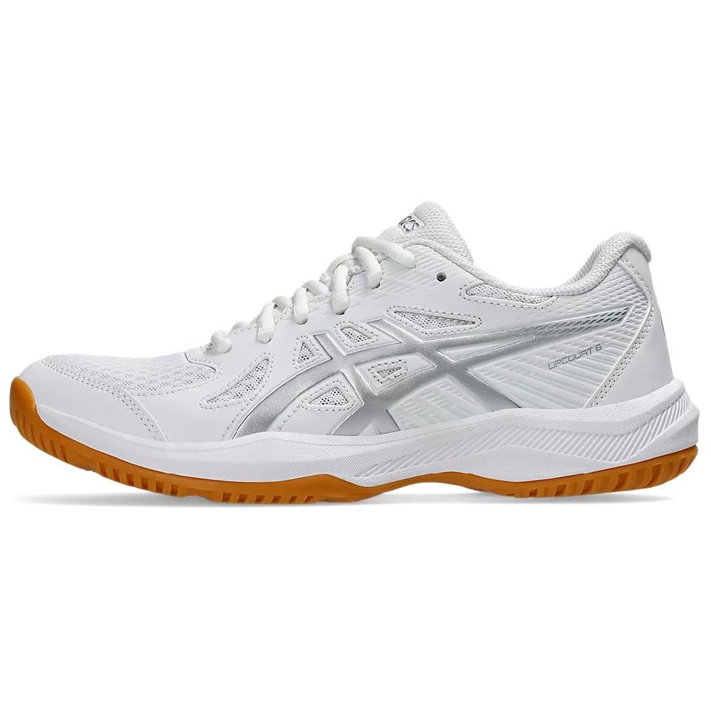 Asics Upcourt 6 White Pure Silver Women's