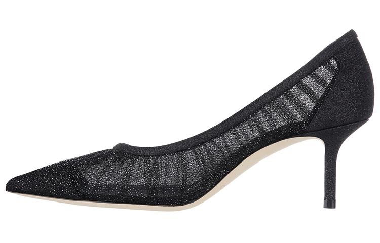 Jimmy Choo LOVE Slim Heel High Heels Women's Black