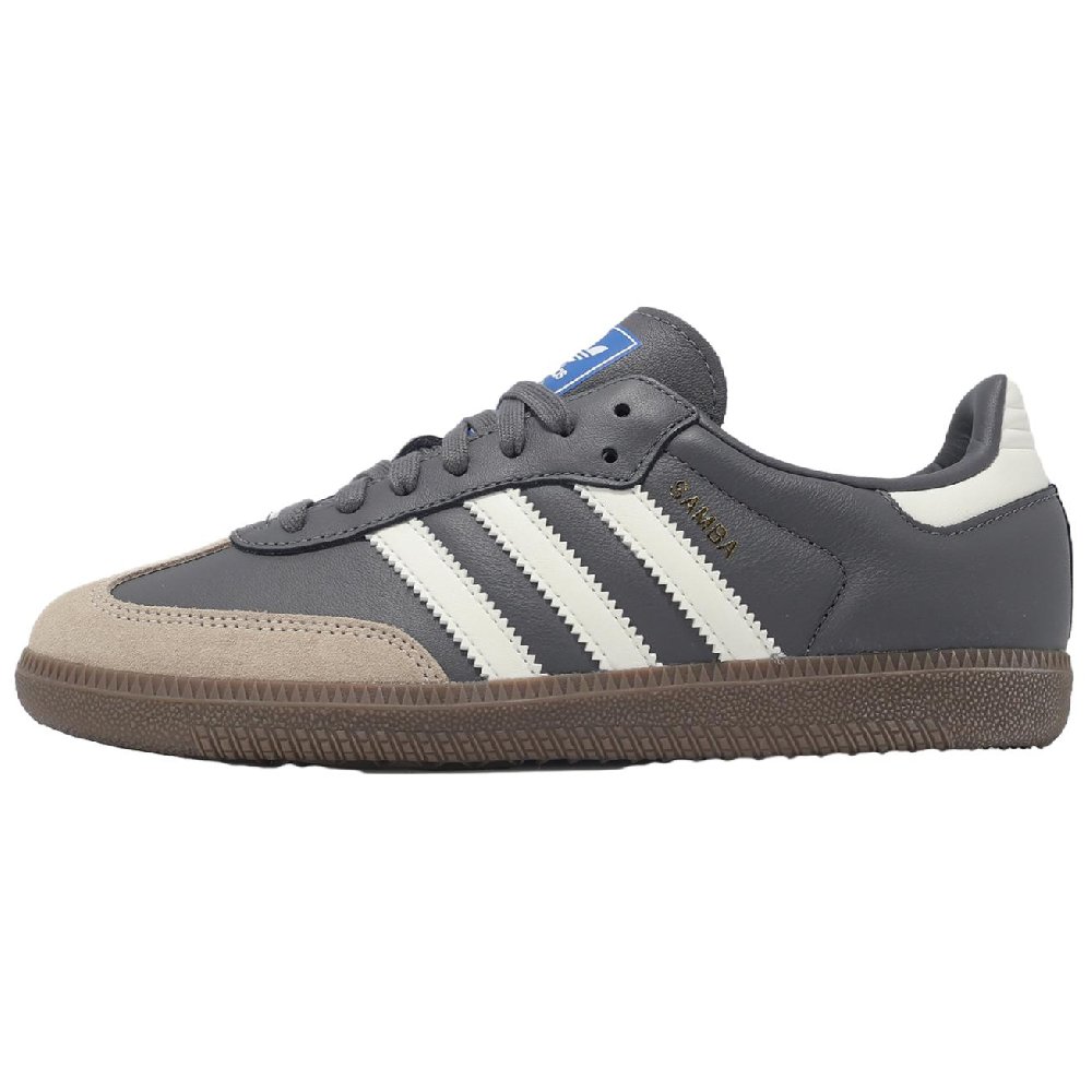 Adidas Originals SAMBA OG Skateboard Shoes Unisex Gray