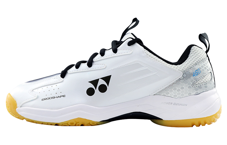 YONEX Power Cushion Coverage Low-Top Badminton Shoes Unisex White Black