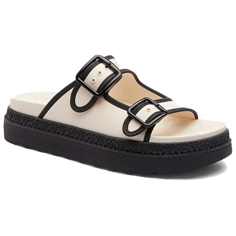 COACH Slide Slippers Women's Chalk White купить в интернет-магазине Yoocart с быстрой доставкой по России.