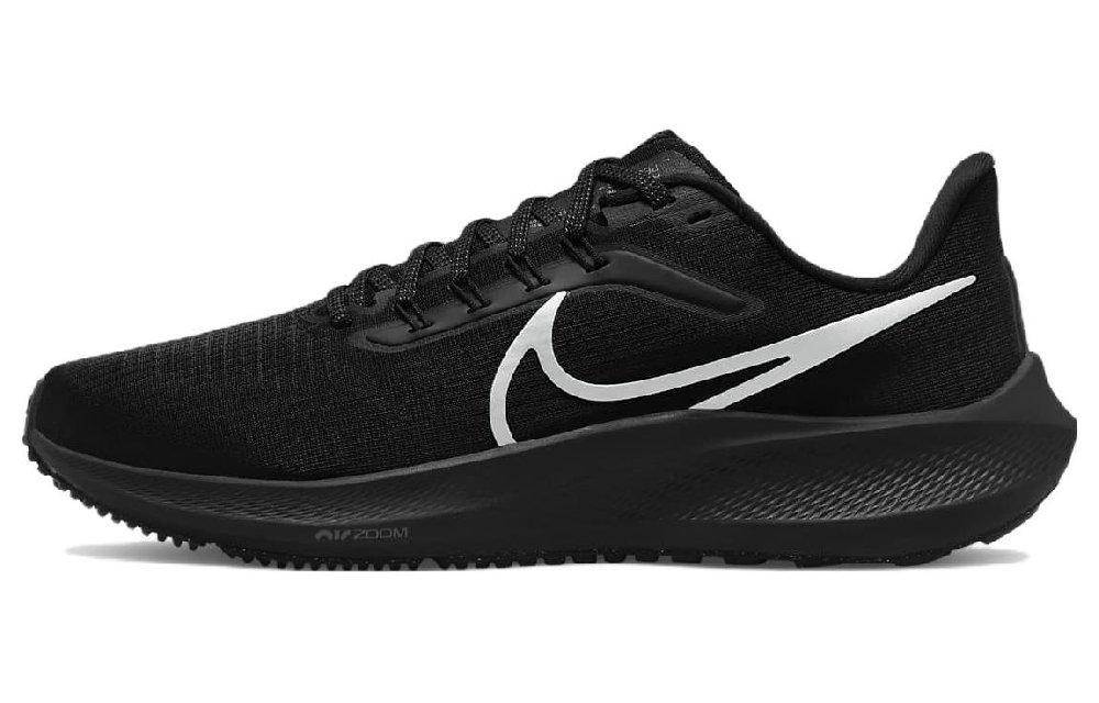 Nike Air Zoom Pegasus 39 Black Silver Metallic Women's