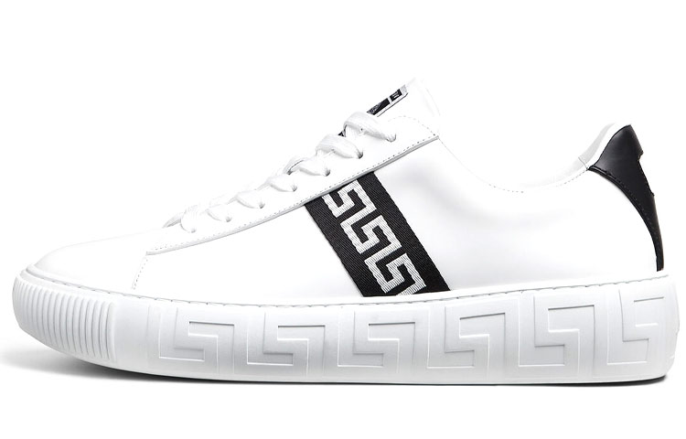 VERSACE Greca White Black