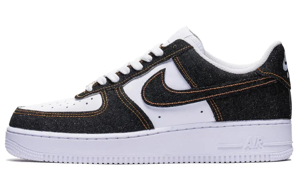 Nike Air Force 1 Low top Skateboard Shoes Men's White Blue