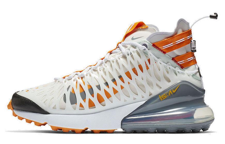 Nike Air Max 270 Ispa White Amber Rise