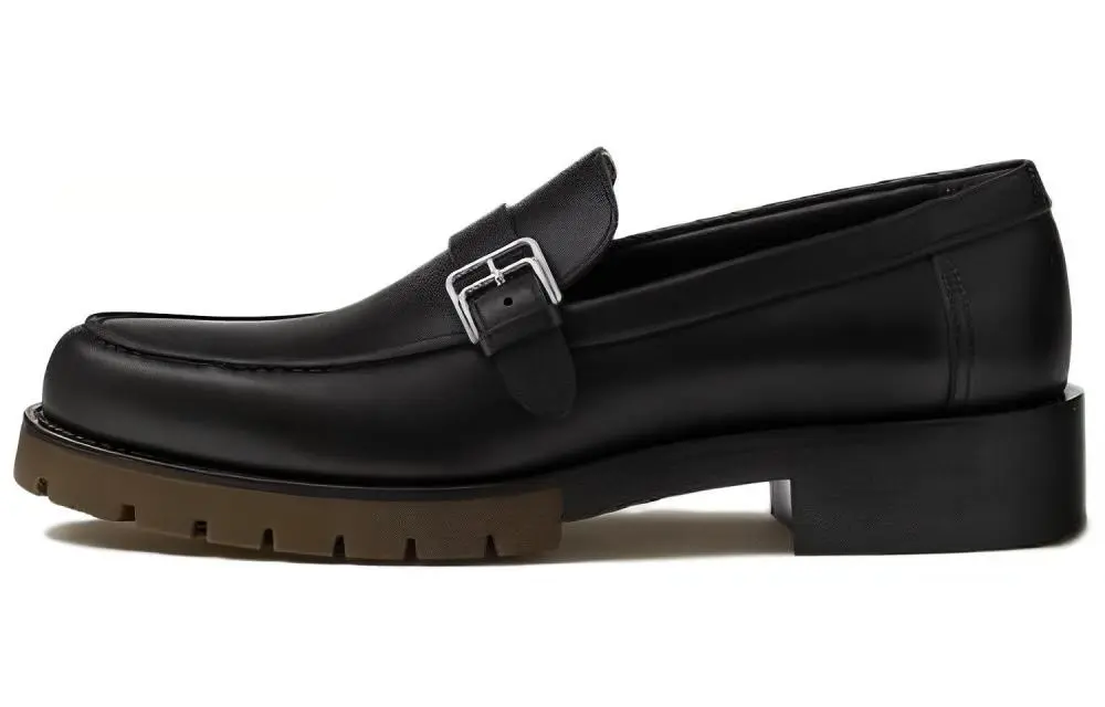 HERMES Ferdi Oxford Shoes Men's Black