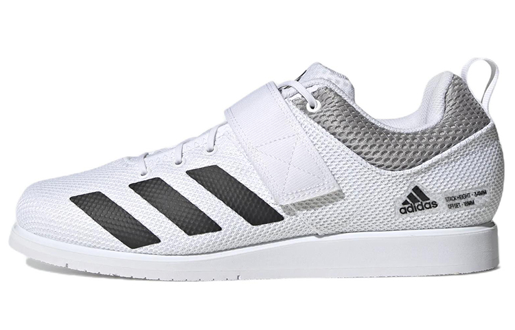 Adidas Powerlift 5 Cloud White Core Black Grey Two