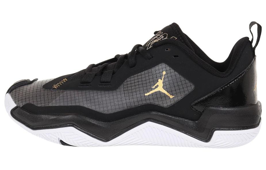 Air Jordan Westbrook One Take 4 'Black White Metallic Gold'