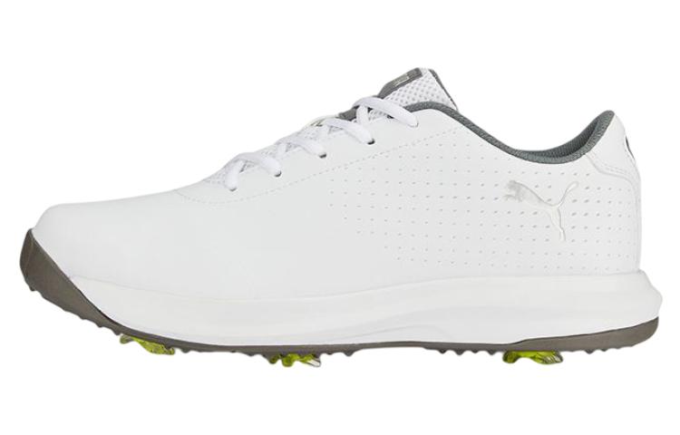 PUMA Fusion Tech Low Top Golf Shoes Men's White