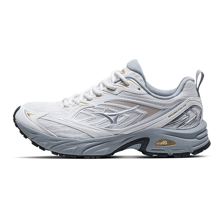 Mizuno FIYI V2 Breathable Low-Top Casual Running Shoes Unisex Ivory White