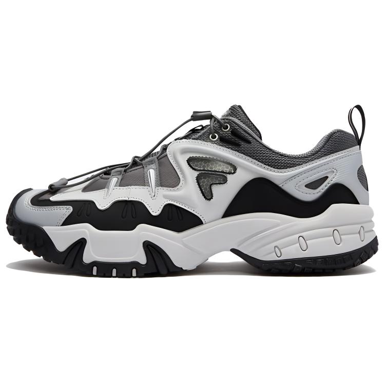 FILA FUSION KRIPTONITE Tooth Rock Low Top Casual Shoes Men's Gray
