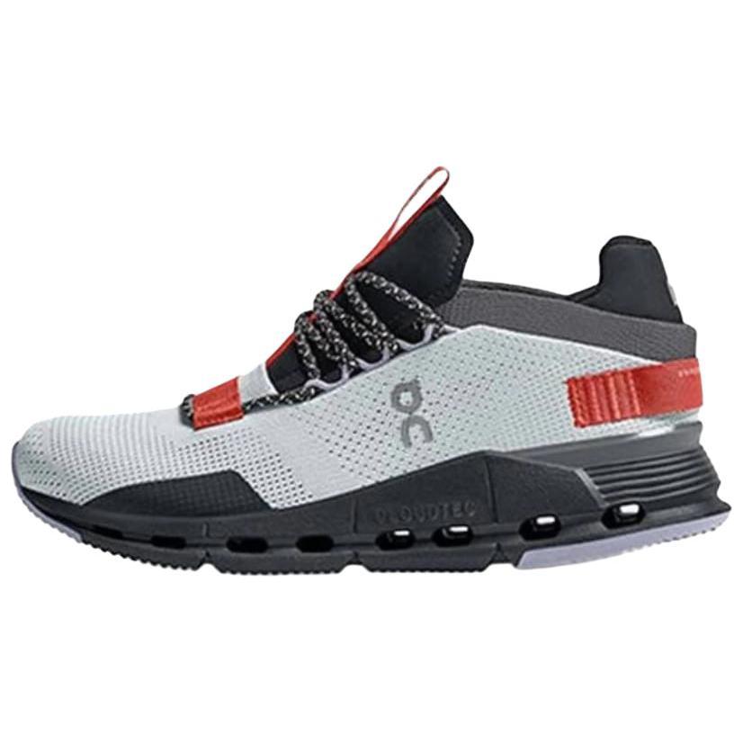 On Anti Slip Wear Resistant Low Top Casual Running Shoes Women's Gray Blue