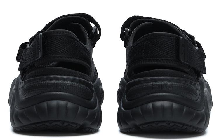 FILA FUSION Conch Sandals 'Black'
