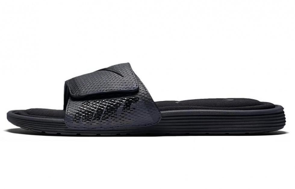 Nike Solarsoft Comfort Slide Black Slippers